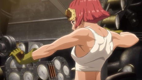 Kabaneri of the Iron Fortress episode 6 – Muscly women